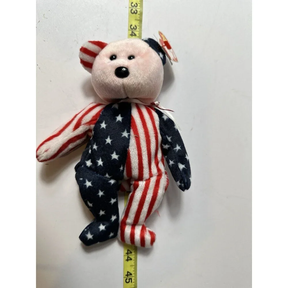 Ty  Beanie Baby❤️SPANGLE THE BEAR 8.5